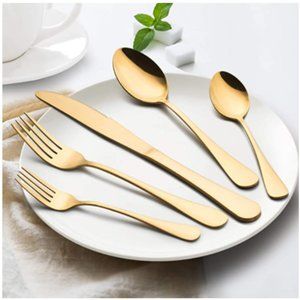 Modern Functional 20 Pc. Silverware Set